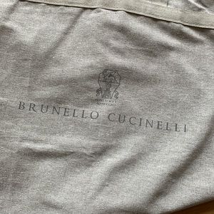 Brunello Cucinelli Full Length Garment Travel Bag